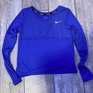 Purple dry fit Nike extra small long sleeve tee